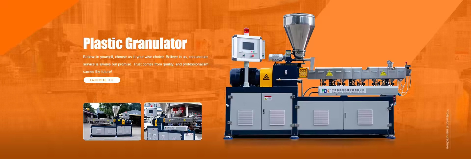 Kunststoff-Granulator-Maschine