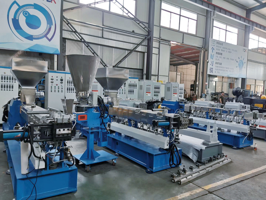 Recyceltes PP-PE-ABS-PET-Kunststoffgranulat, Pelletizer und Kantelier-Kunststoffgranulator