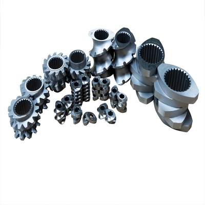 Wettbewerbsfähige Parallel Twin Screw Plastic Pellet Extruder Screw Barrel für PV PVC ABS