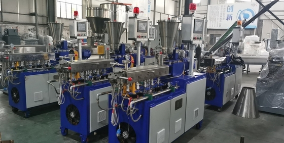 PE/PP-Plastikgranulaten-Twin-Screw-Extruder-Maschine für die Produktion mit hoher Leistung
