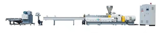 Recyceltes PP-PE-ABS-PET-Kunststoffgranulat, Pelletizer und Kantelier-Kunststoffgranulator